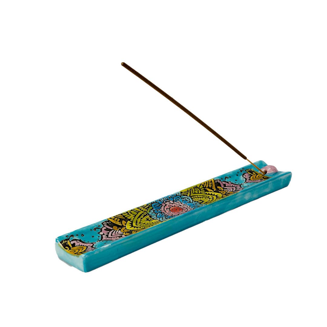 Pacific Trading - Wholesale Incense Holder - Mandala Ceramic Incense Burner4