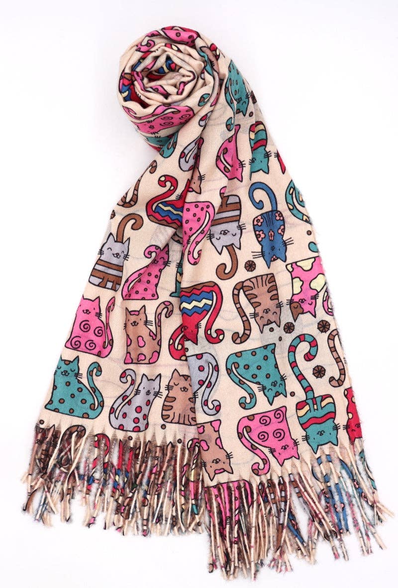 LIL' MOON - Wholesale Scarf - Women's - #LM2362 scarf0