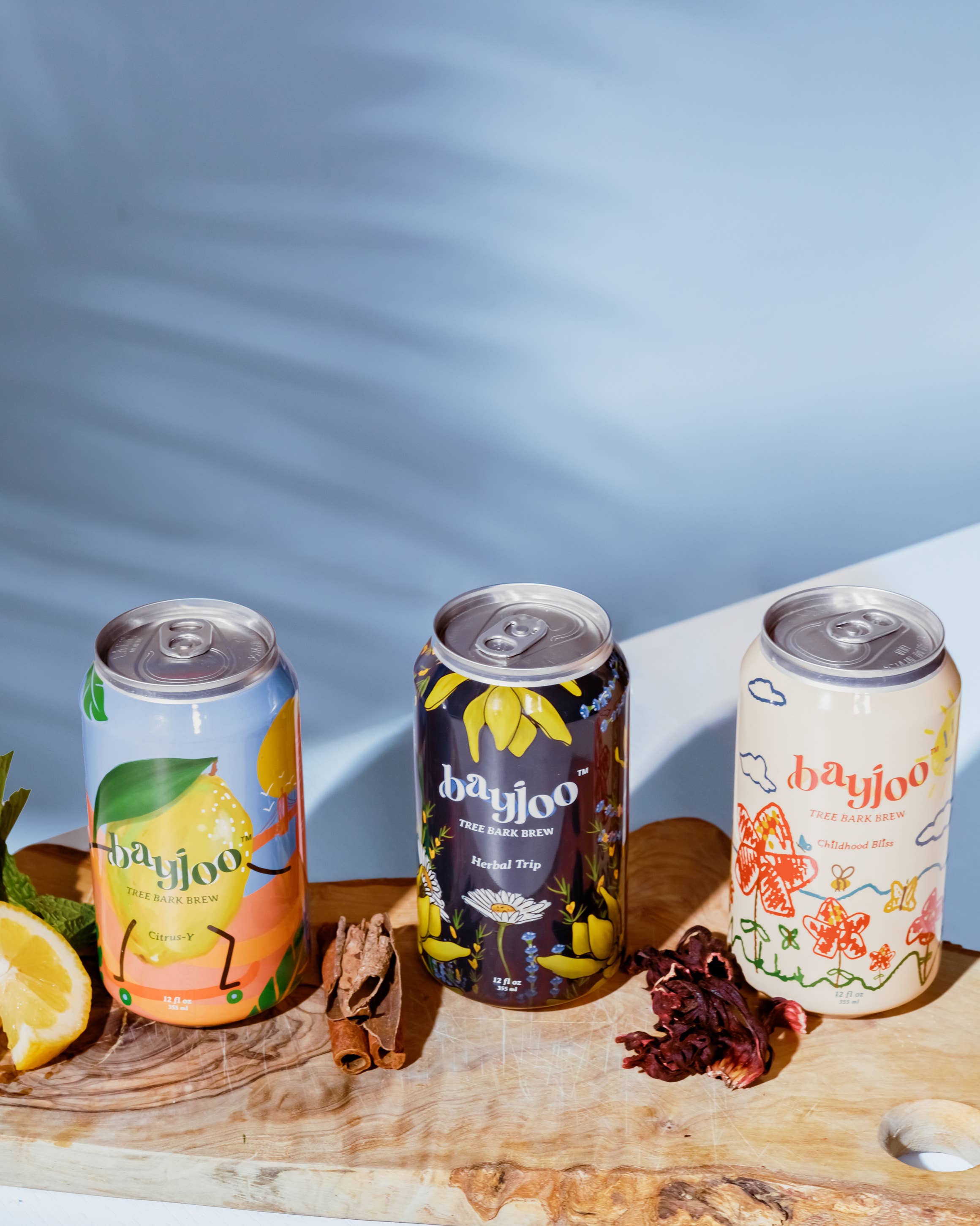 Bayjoo - Wholesale Non-Alcoholic Aperitif/Mocktail - Bayjoo Tree Bark Brew - Herbal Trip3