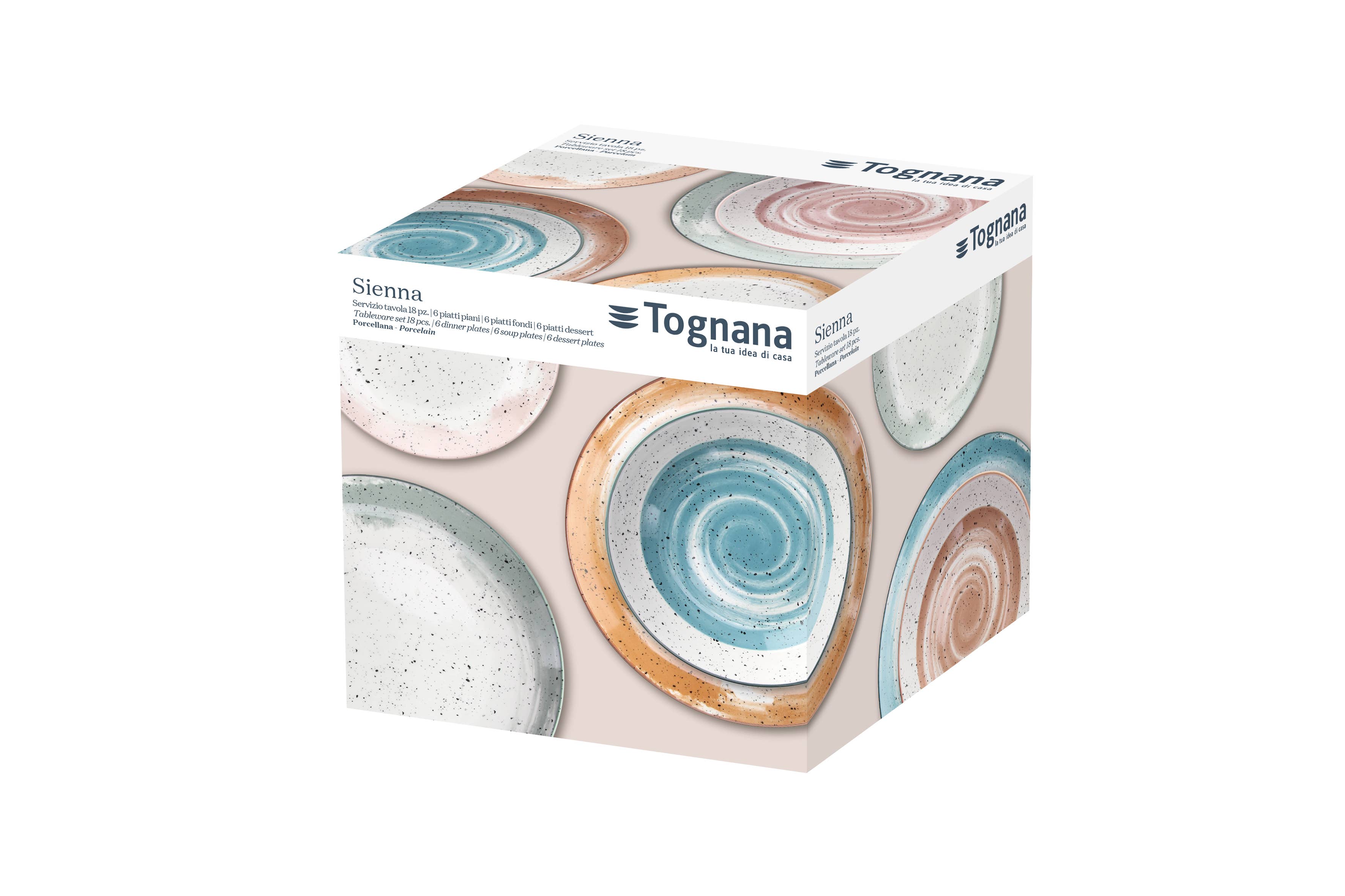 Tognana - Wholesale Dinnerware Set - Madison Sienna Table Set 18 Pcs5