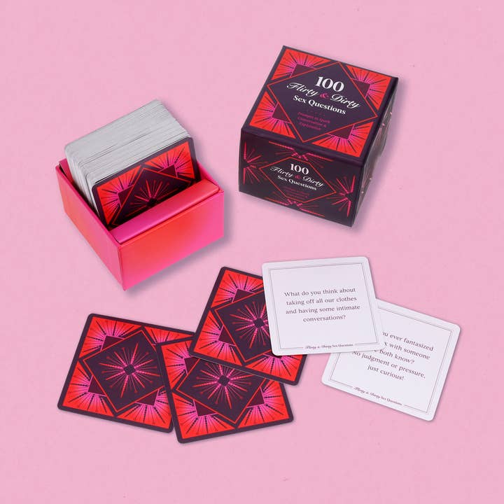 Chronicle Books - Wholesale Card Game - 100 Flirty & Dirty Sex Questions3