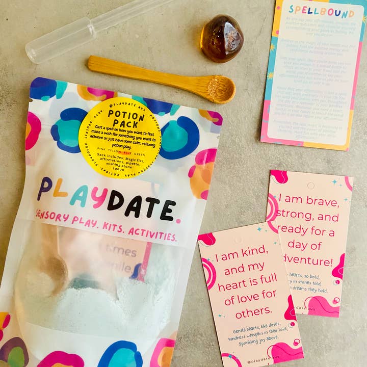 Playdate - Wholesale Art set – Child & baby - Potion Pack - Children's spell and potion making kit