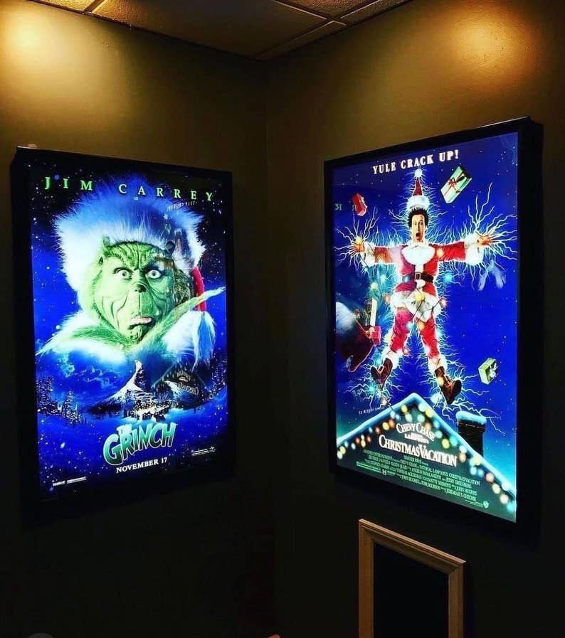 Glowbox LLC - Wholesale Picture Frame - 4-PACK Glowbox "World Famous" LED Light Box Poster Frames - Made in the USA17