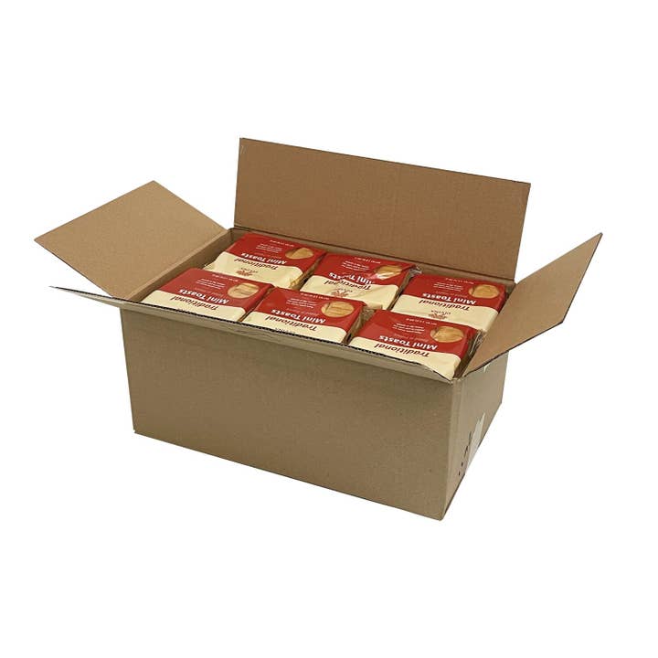 Divina - Wholesale Crackers - Mini Toast, Traditional (24 Pack)2