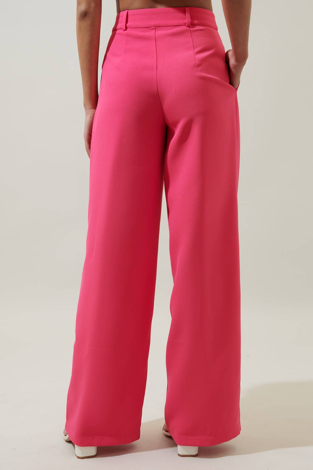 Sugarlips - Wholesale Pants - Women's - Chelsea Belted Wide Leg Trousers19