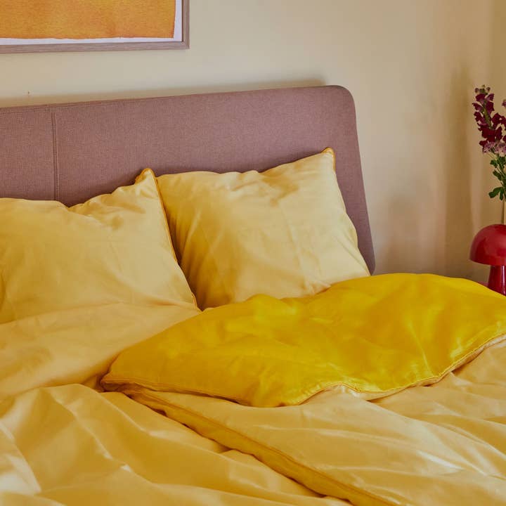 HOMEHAGEN - Wholesale Bedding Set - Cotton sateen Bedding set- Yellow4