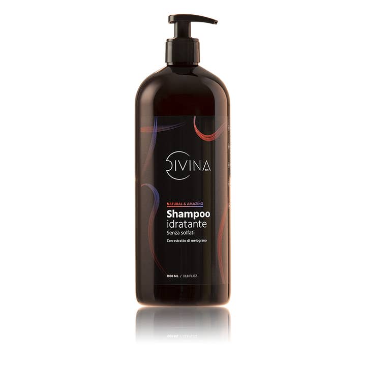 Moisturizing Shampoo 1000ml for wholesale by Divina Cosmetics srl