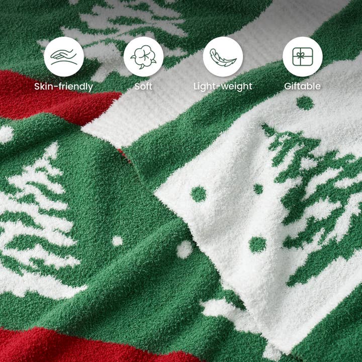 DreamValley - Wholesale Throw Blanket - SS Christmas Throw Blanket Soft Knit Bed Blanket 50x60"21
