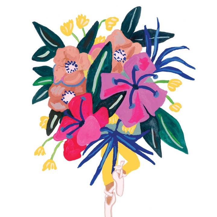 Estampado floral de bailarina para venta al por mayor de Small Creative