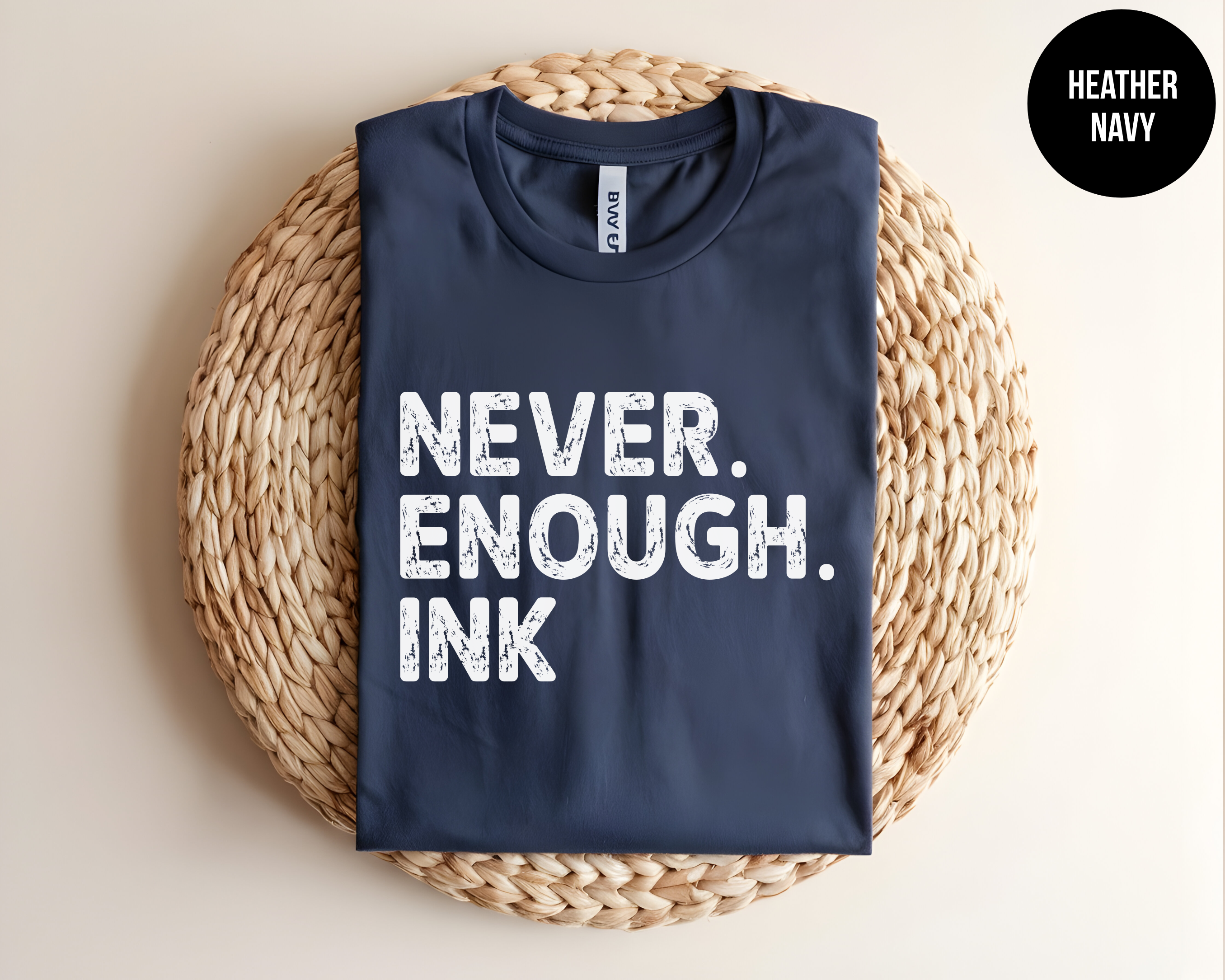 The Shirt Republic - Wholesale Screen Printed T-Shirt - Women's - Never. Enough. Ink.4