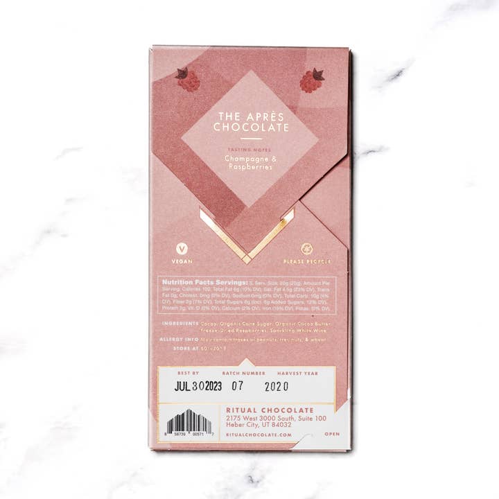 Ritual Chocolate - Wholesale Chocolate Bar - The Après Chocolate