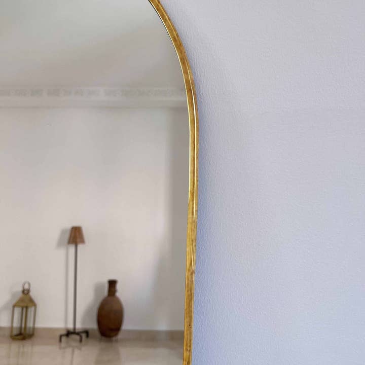 Palmeraies - Wholesale Wall Mirror - Antique Brass Arch Mirror