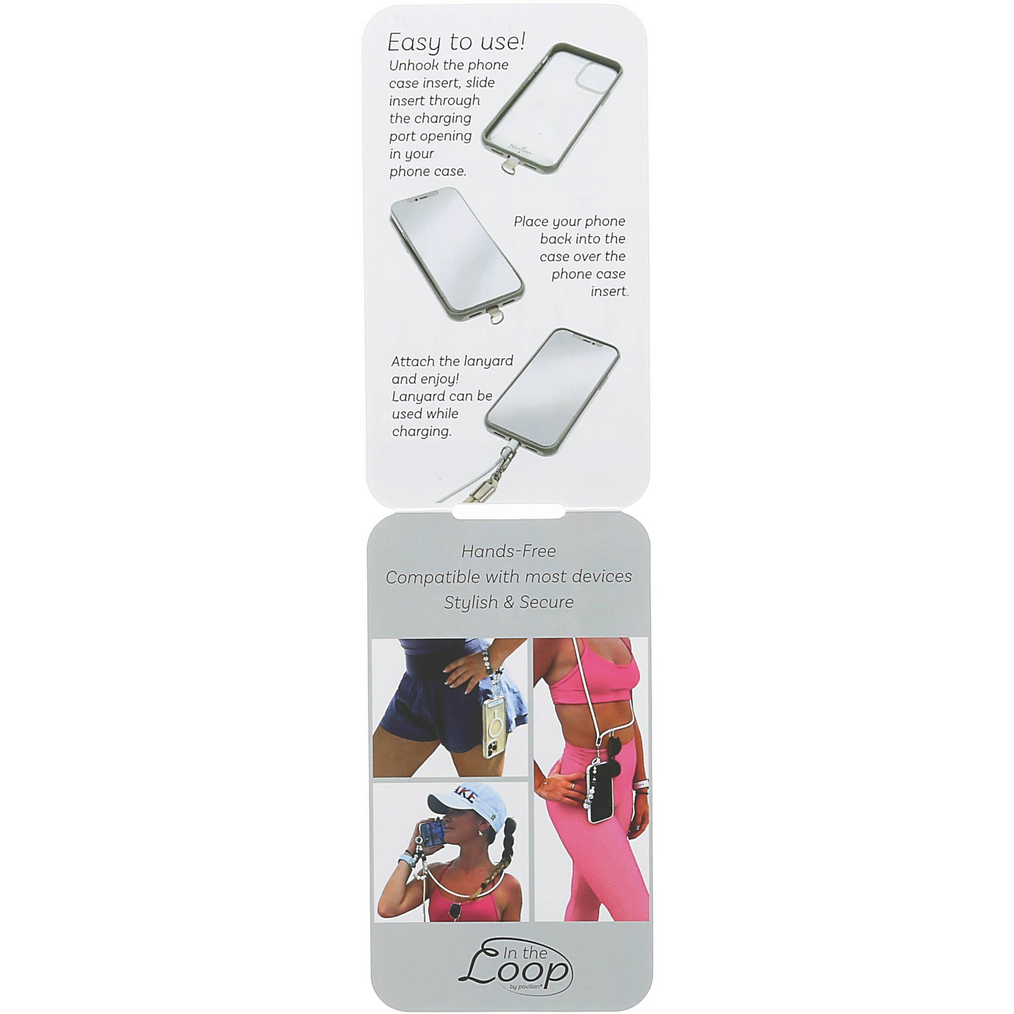 Pavilion - Wholesale Phonecase Strap - Orange Crossbody - Soft Gemmed Phone Lanyard8