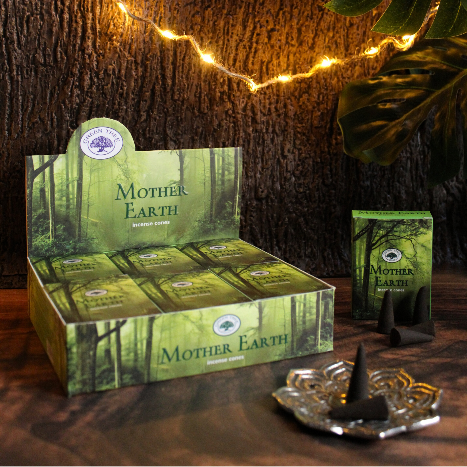 Green Tree - Wholesale Incense - Green Tree Mother Earth Cones3