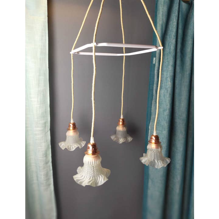 Le Siècle des Lumières – Engroshandel Lysekrone/pendellampe – Tulip pendel i glas