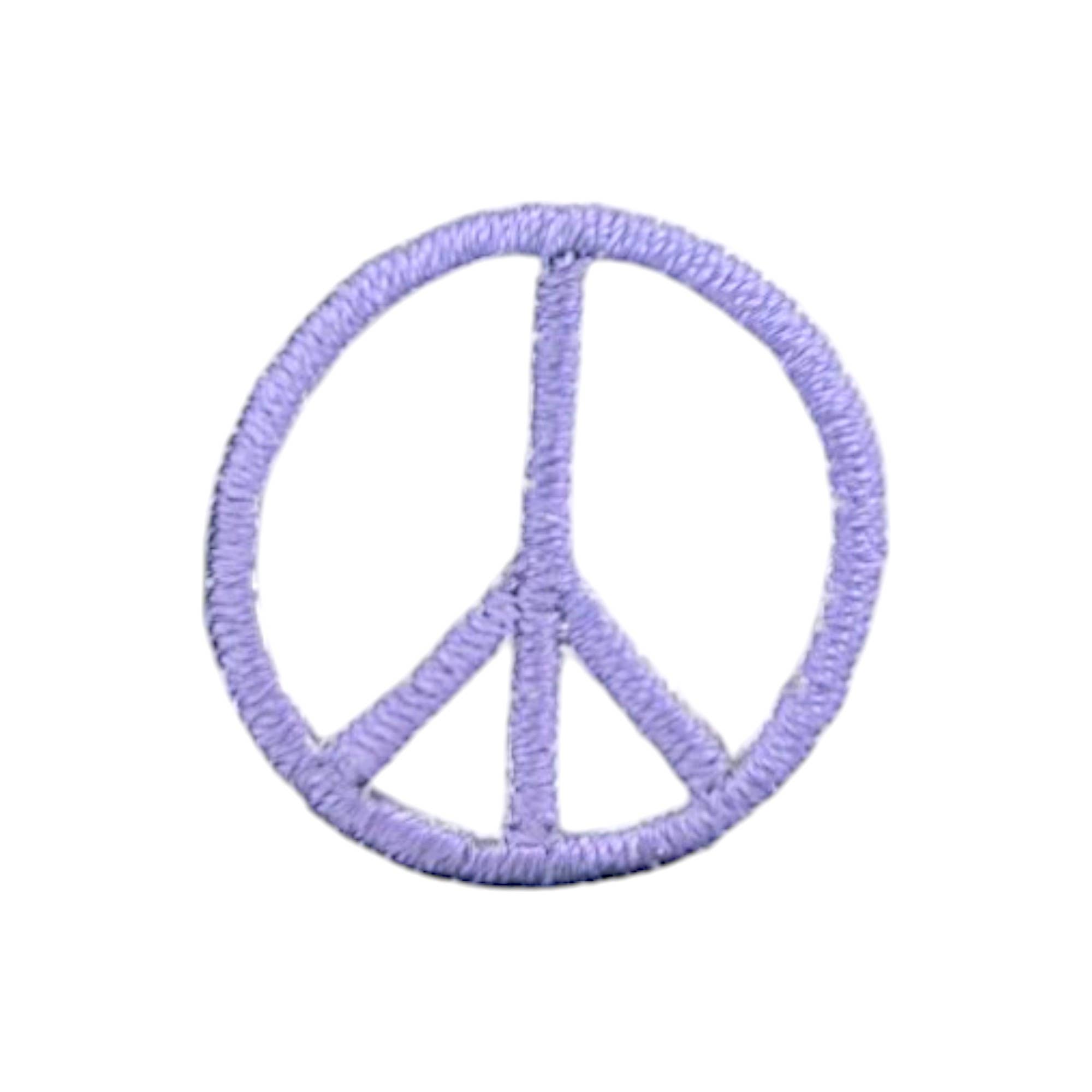 Wholesale Applique – wholesale Patch – 1" Peace Sign, Embroidered, Iron on Patch8