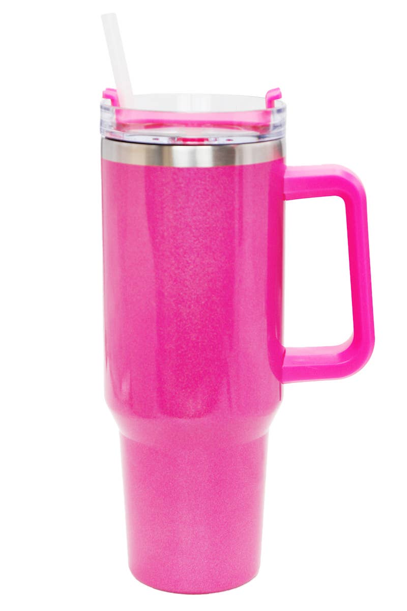 Cap Zone - Wholesale Insulated Mug/Tumbler - Glitter Shimmer Insulated Stainless Steel Tumbler10