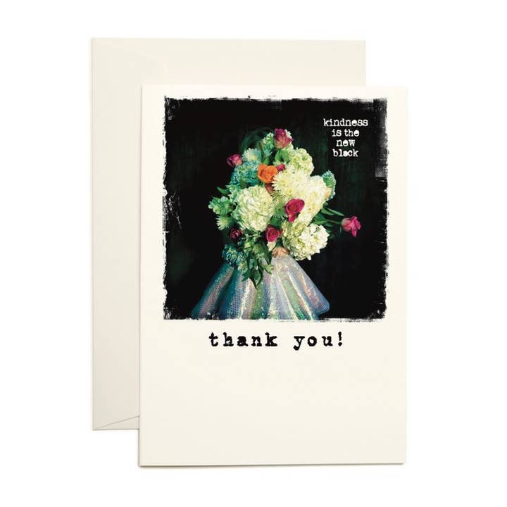 Thank You Kindness New Black for wholesale by Paperlove Boutique