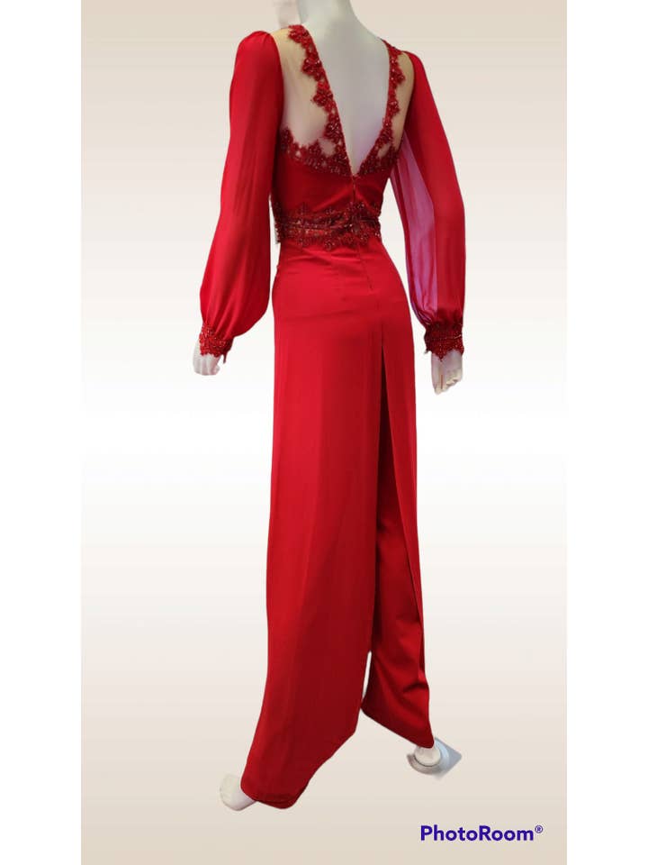 phoenix fashion – Engroshandel Jumpsuit - Dame – Hollywood tæppe elegant buksedragt1