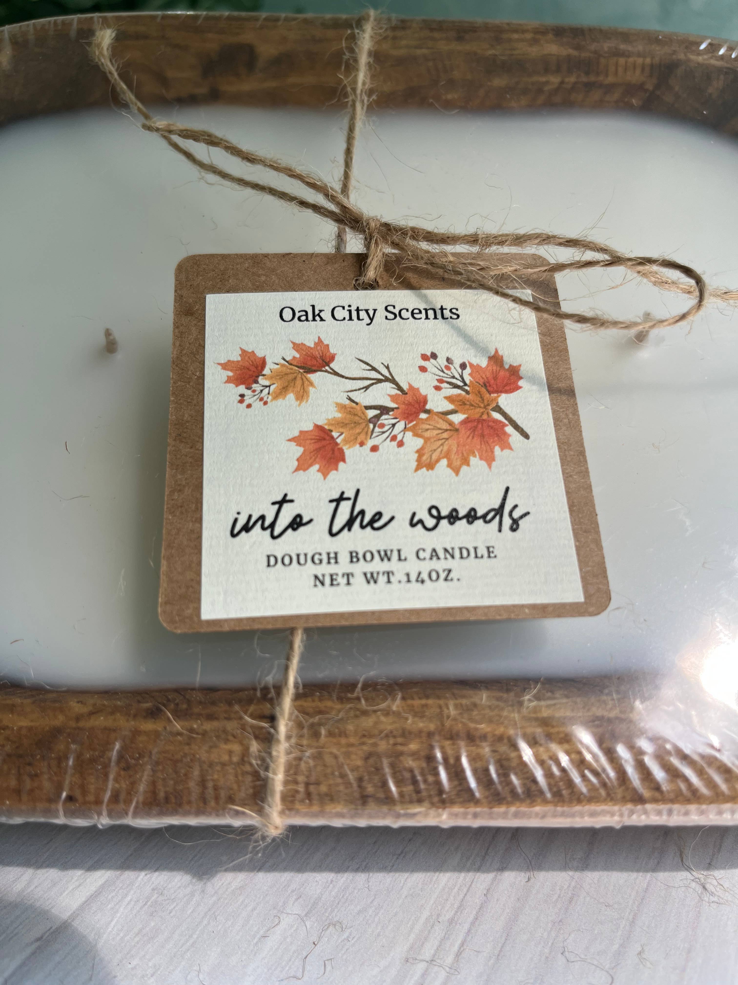 Oak City Scents - Wholesale Jar/Filled Candle -  Dough Bowl Candle 14 oz. Ready to Gift 16