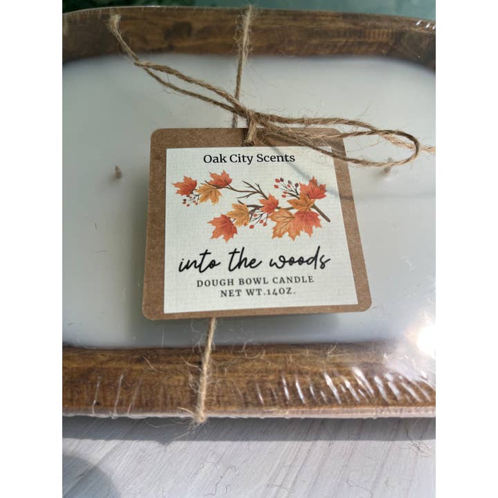 Oak City Scents - Wholesale Jar/Filled Candle - Dough Bowl Candle 14 oz. Ready to Gift 16