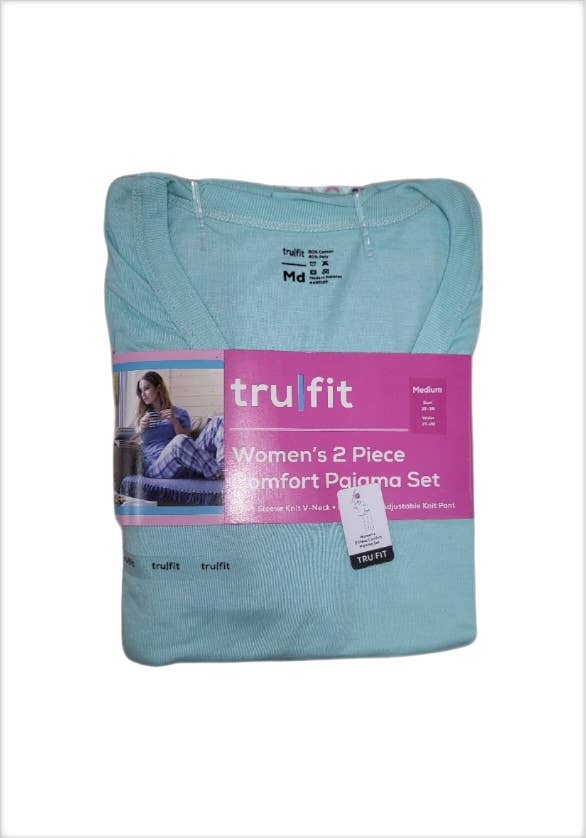 Hands On - Vente Haut et bas de pyjama – femme - Ensemble de pyjama confortable 2 pièces Tru Fit pour femme0