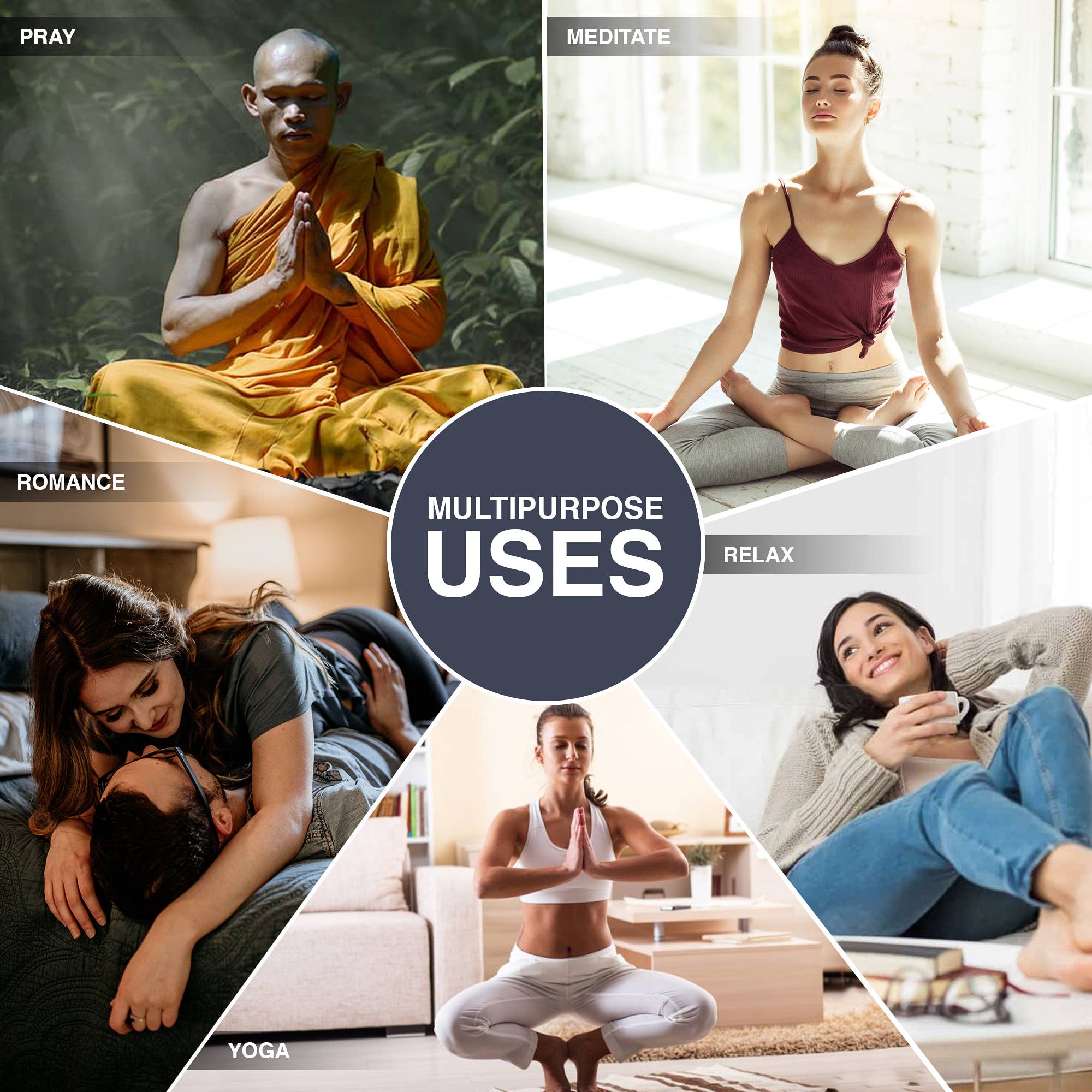 Lungta Imports - Wholesale Incense - Namaste India Premium Incense Sticks Gift Set Of 6 Scents5