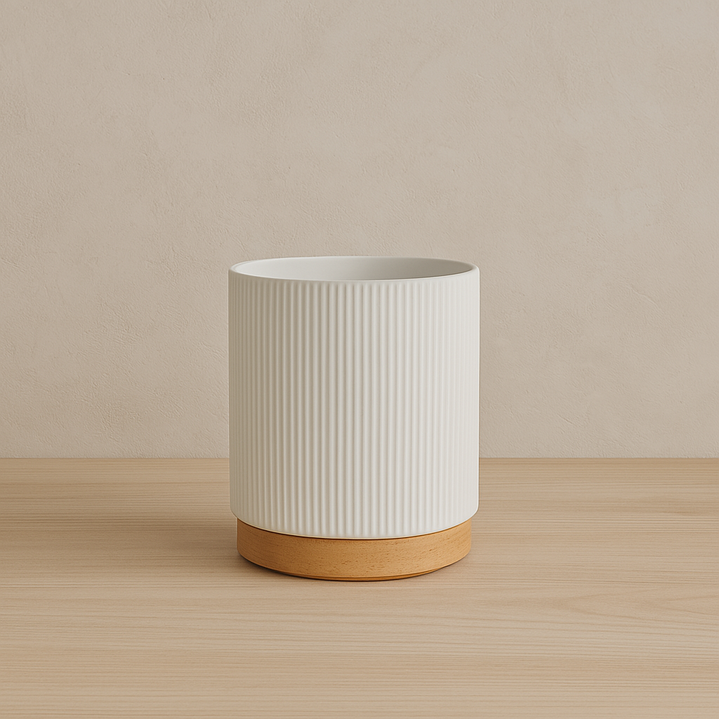 So At Nature - Venta al por mayor Macetas - Maceta de cerámica giratoria con base desmontable0