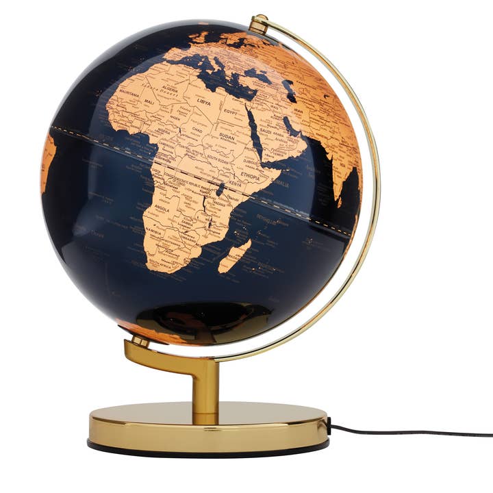REMOVED BRAND - Wholesale Desk Globe - TERRA LIGHT desk globe with lighting (Ø 25 cm)