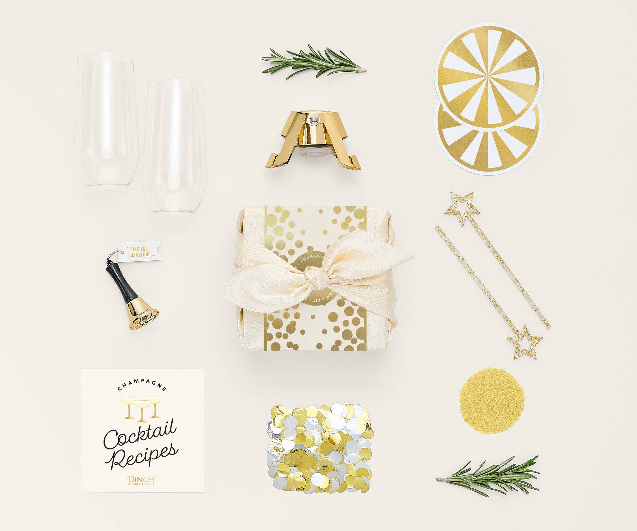 Pinch Provisions - Wholesale DIY Drink Kit - Champagne Kit | Ivory2