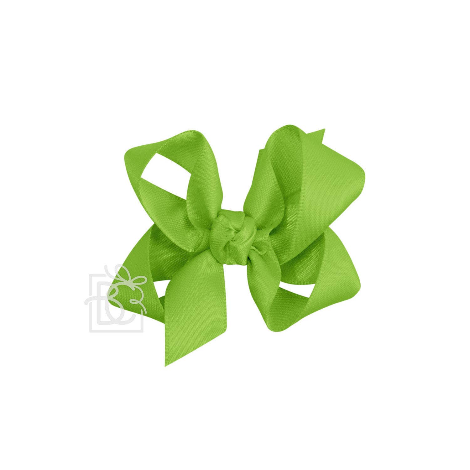 Beyond Creations, LLC - Wholesale Hair Bow - Kids - SATIN BOW ON CLIP195