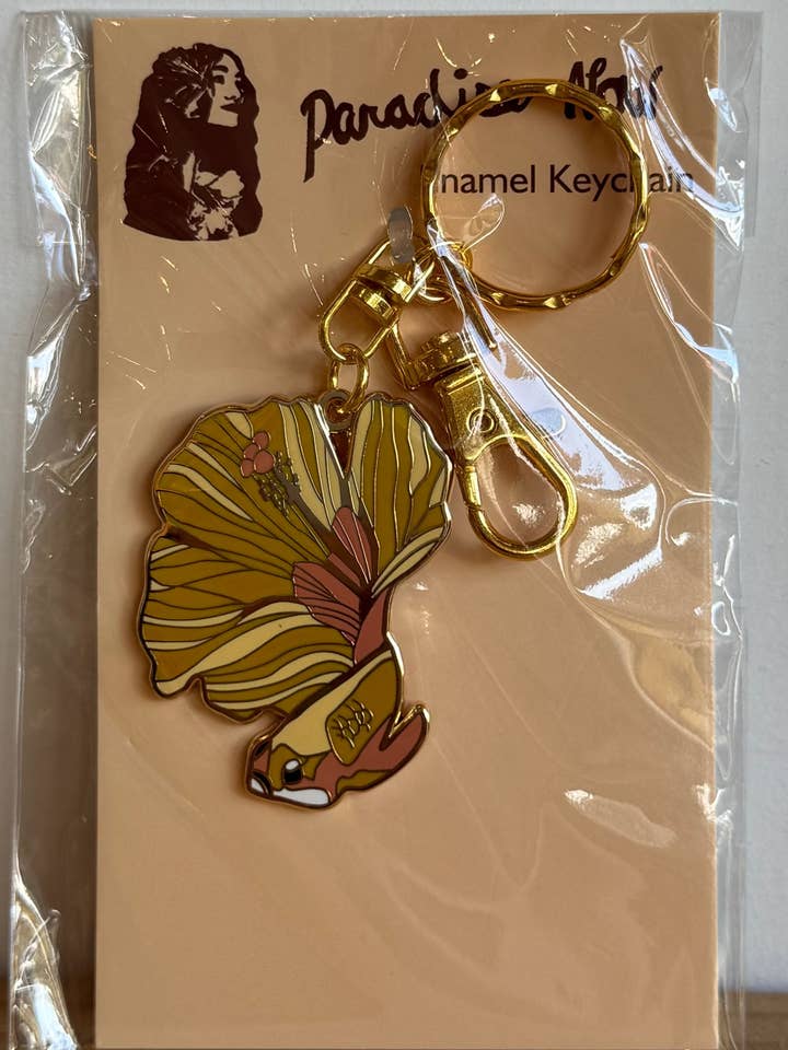 Porte-clés / Charm de sac Koibiscus pour la vente par Paradise Now Hawaiʻi