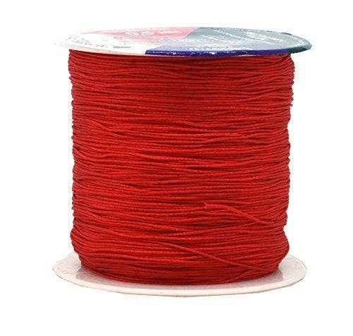 Mandala Crafts – wholesale Craft supplies – Mandala Crafts Nylon Satin Cord, Rattail Trim Thread for Chinese Knotting, Kumihimo, Beading, Macramé, Jewelry Making, Sewing4