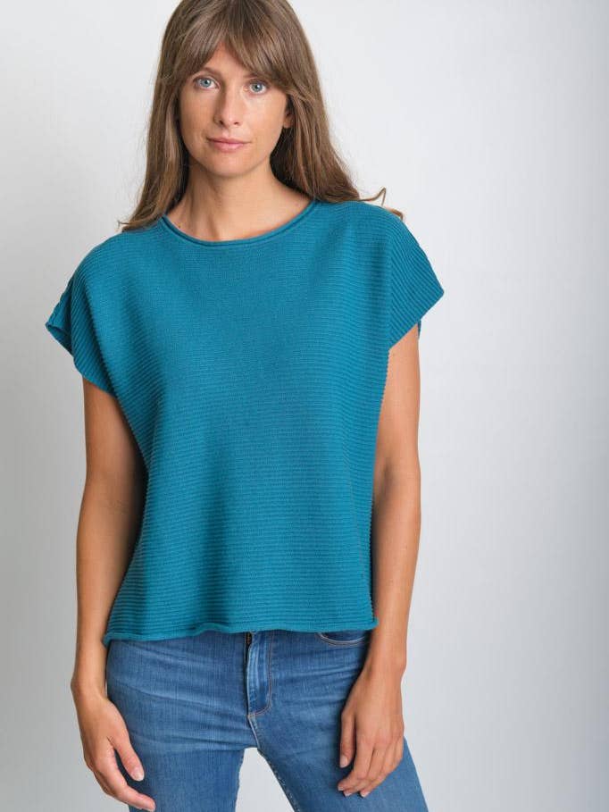 Olga Gilet lavorato a maglia per la vendita all'ingrosso da parte di BIBICO