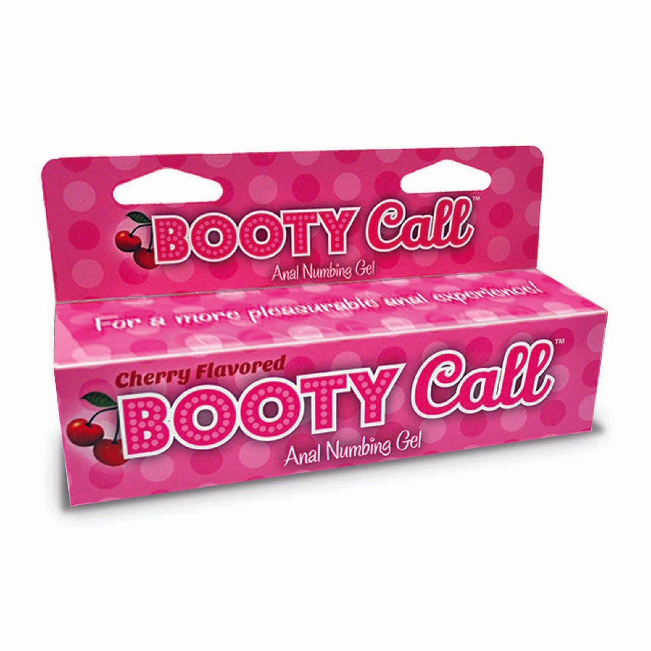 Little Genie Productions - Wholesale Delay Gel - Booty Call Anal Numbing Gel- Cherry1