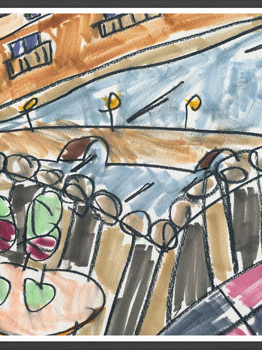 City XXXVI ritningstryck för wholesale av The Underdog Print Shop