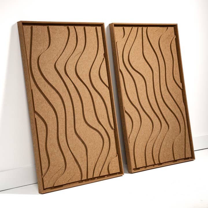 FeltArt Oasis Soft Dune Camel Size L 70x110cm Set of 2 for wholesale by FeltArt