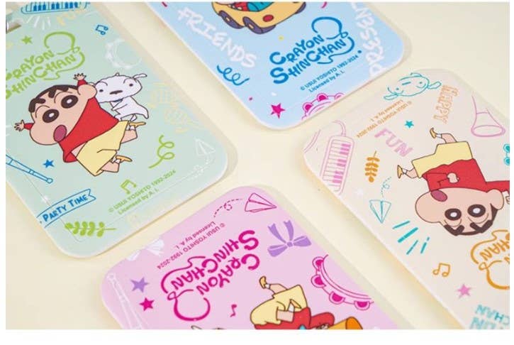 K-Wonderland - Wholesale Photo Album - Crayon Shin Chan Photo Card Holder Album key Ring Bag Charm7