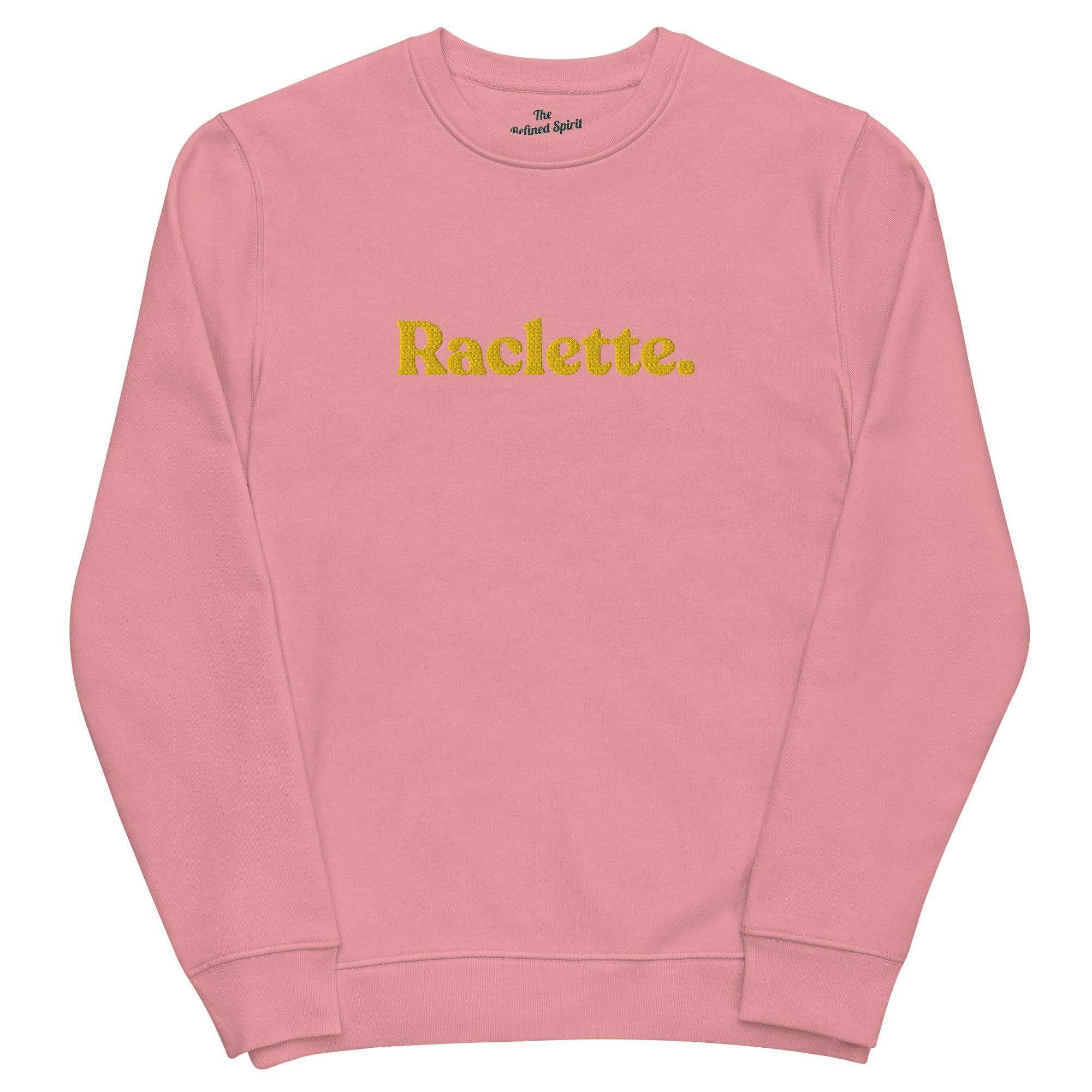 The Refined Spirit - Wholesale Sweatshirt - Unisex - Raclette - Organic Embroidered Sweatshirt4
