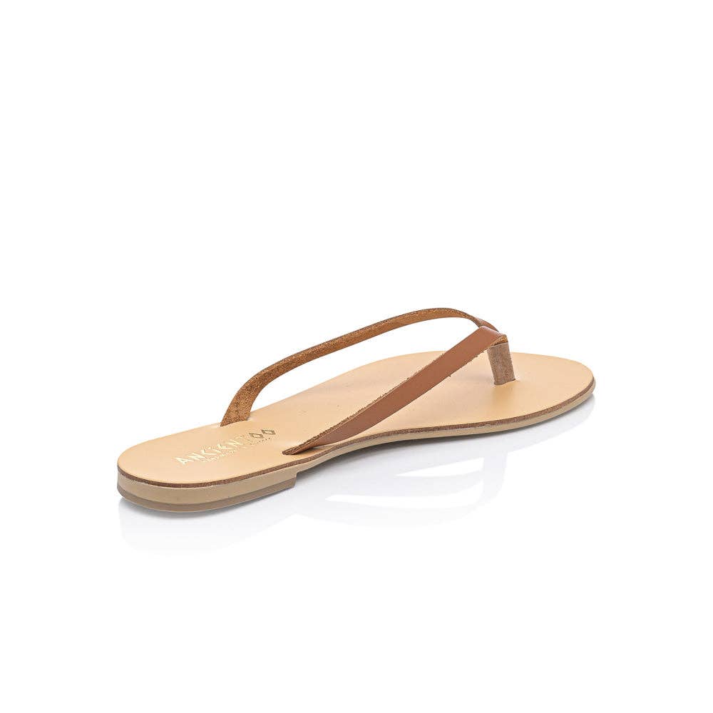 Ancientoo – wholesale Sandaler - Dam – Achelois handgjorda läder Flip Flop Sandal för kvinnor7