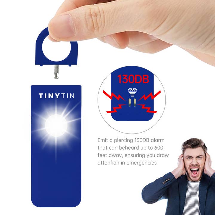 TinyTin - Wholesale Safety Alarm/Gear - TinyTin Personal Safety Alarm - 130 dB Alarm43