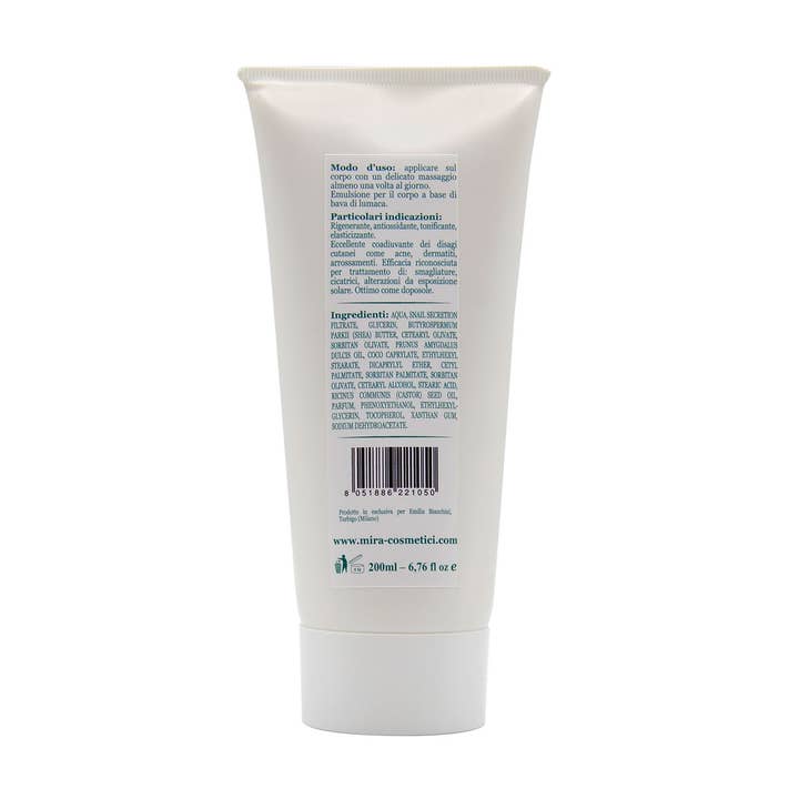 Mira Cosmetici Naturali - Wholesale Body Cream/Lotion - Moisturizing and Toning Snail Slime Body Cream1