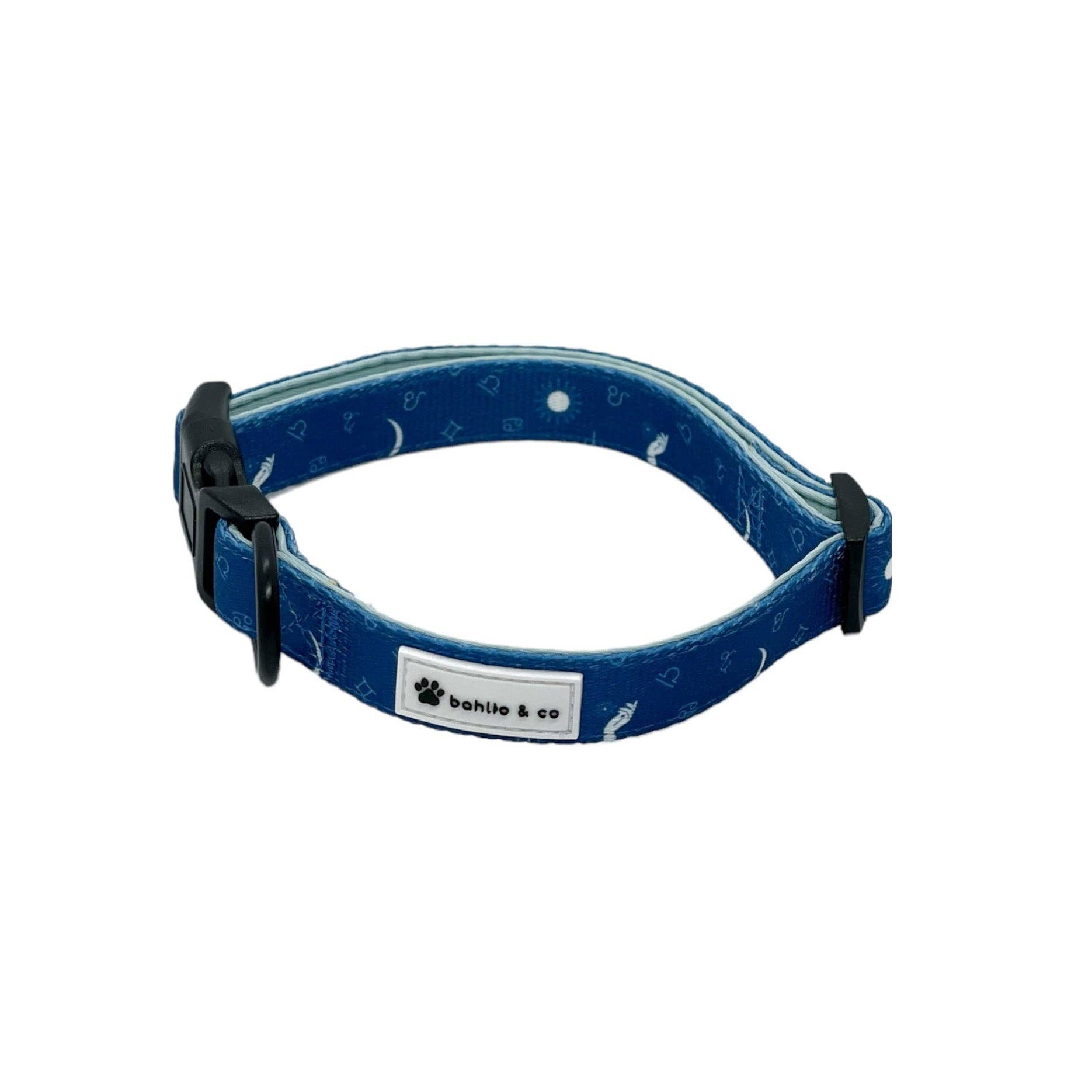 Bahlio & Co – wholesale Pet collar – Dog – Written In The Stars - Adjustable Padded Collar1