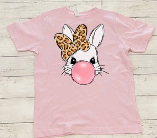 Cotton Threads - Wholesale Screen Printed T-Shirt - Kids - Easter girls shirt1