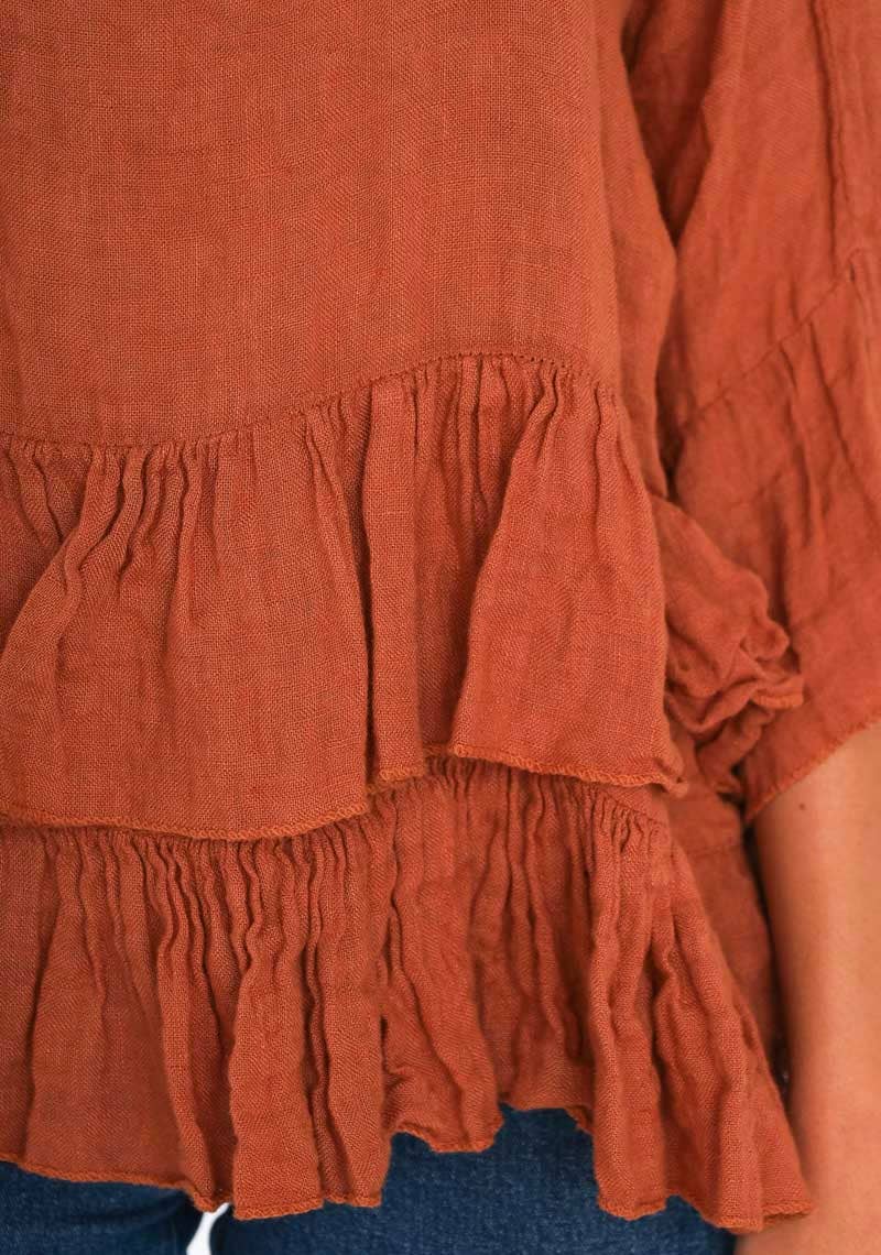 LINEN & COTTON HOUSE – Engroshandel Tunika - Dame – LINNED TUNIKA 327918