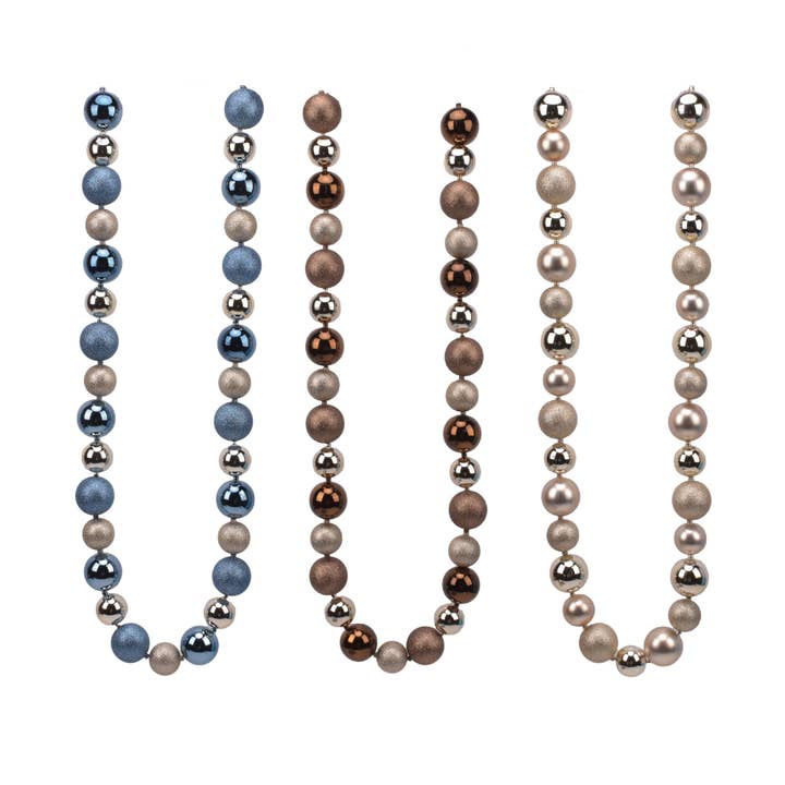 6FT SHATTERPROOF GARLAND 50 60MM (C) for wholesale by Country Silk