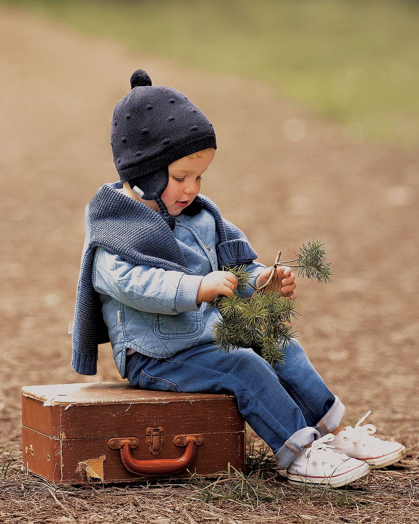 Toshi – wholesale Mössa - Barn – Ekologisk öronmuff Popcorn5