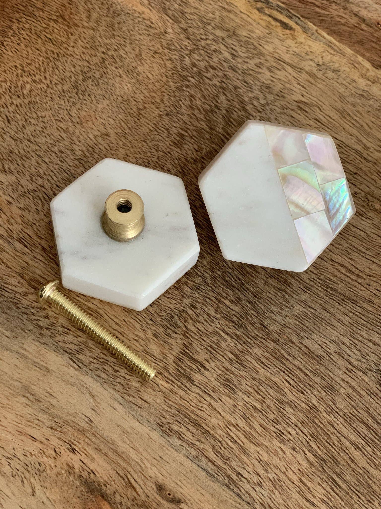 Delmar Decor – Engroshandel Knap/træk – Abolone Shell og sten drejeknapper og trækker3