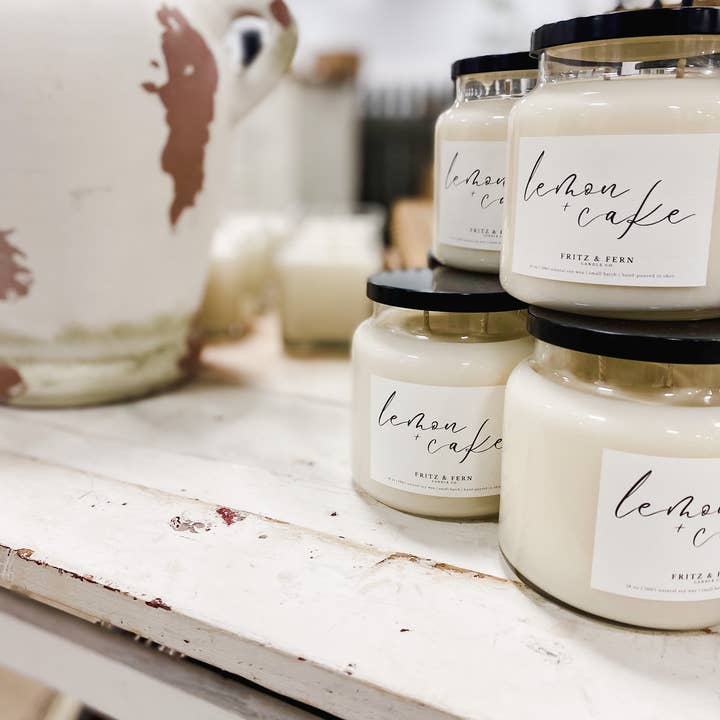 Fritz & Fern Candle Co. - Wholesale Jar/Filled Candle - BEST SELLERS BOX