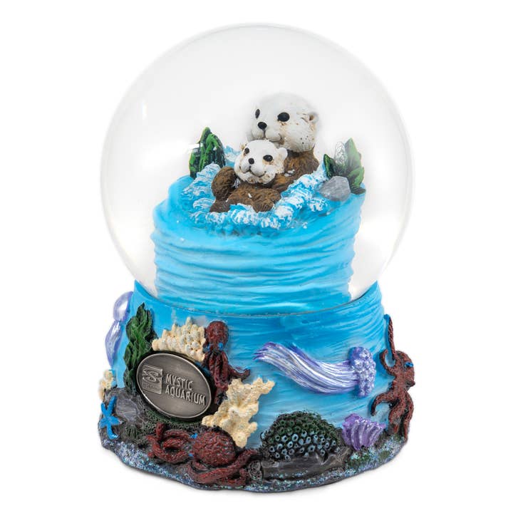 Aquarium Mix 100mm Musical Snow Globe {Requires name drop} for wholesale by Animals Forever, Inc